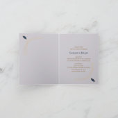 Elegante Vouw Uitnodiging (Binnen)