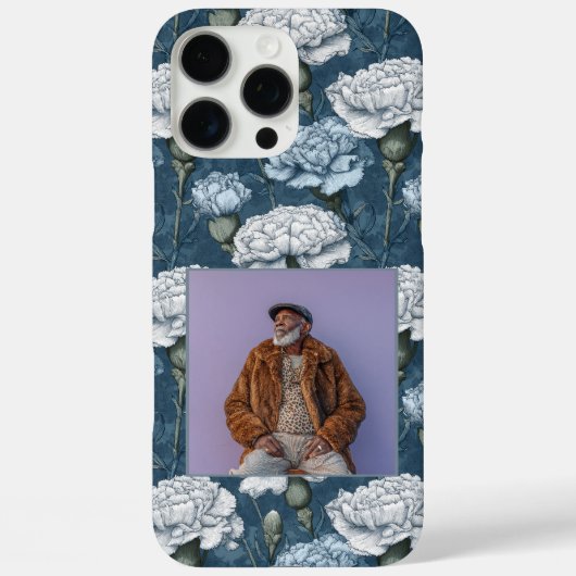 Elegante vriendin cadeau anjer bloem foto  Case-Mate iPhone case (Achterkant)