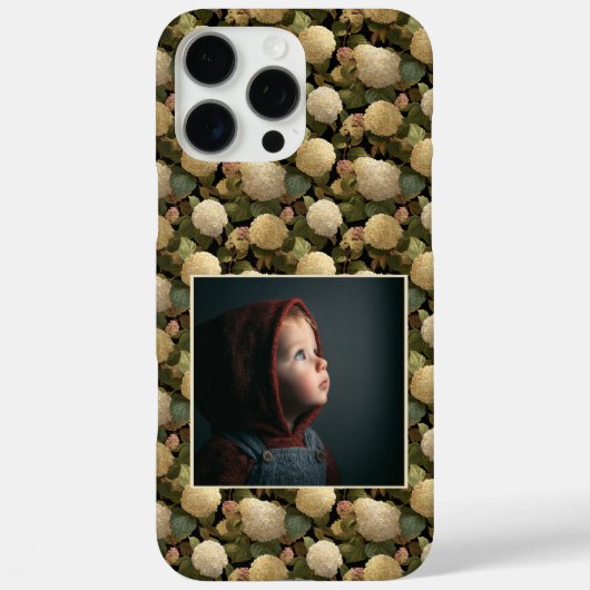 Elegante vriendin cadeau Hydrangea's op maat Case-Mate iPhone Case (Achterkant)