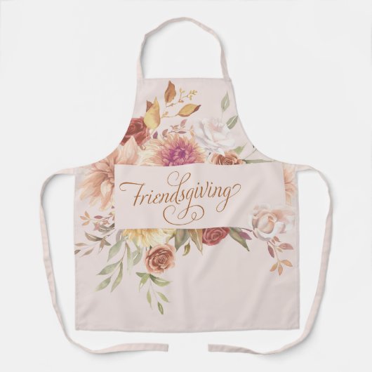 Elegante Vriendschapsschenking vermakelijk Schort (Voorkant)