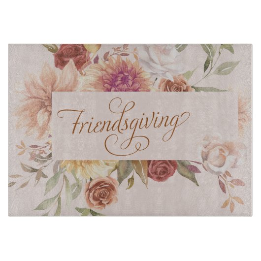 Elegante Vriendschapsschenking vermakelijk Snijplank (Voorkant)