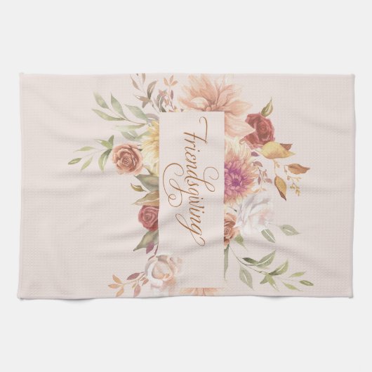 Elegante Vriendschapsschenking vermakelijk Theedoek (Horizontaal)