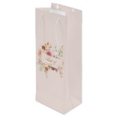 Elegante Vriendschapsschenking vermakelijk Wijn Cadeautas (Achterkant Gekanteld)