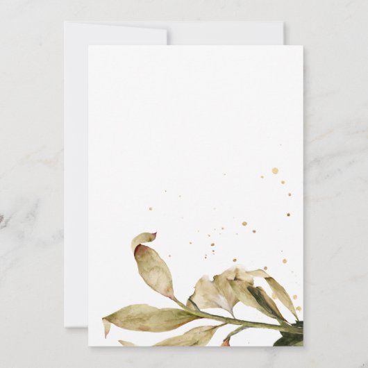 Elegante Vriendsgiving Uitnodiging (Achterkant)