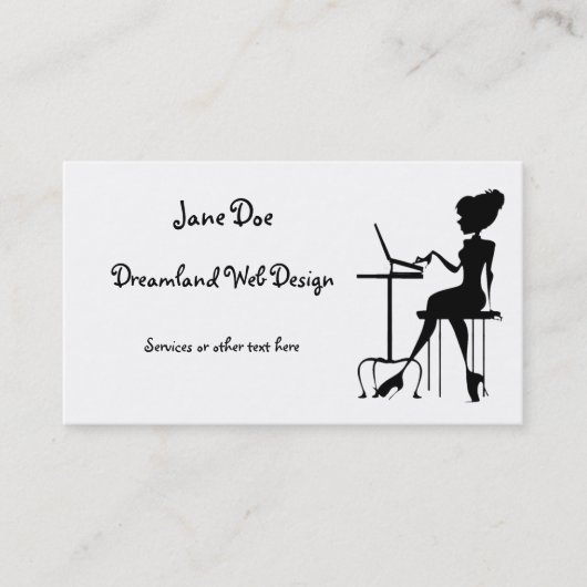 Elegante vrijwilligers zakelijke kaart visitekaartje (Voorkant)