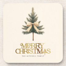 Elegante Vrolijke Kerstboom Boog Familie