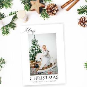 Elegante Vrolijke Kerstmisfoto