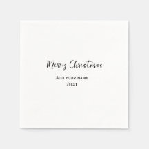 Elegante vrolijke kersttekst en moderne eenvoudige