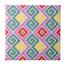 Elegante vrolijke Mexicaanse ikat motief Keuken Pa