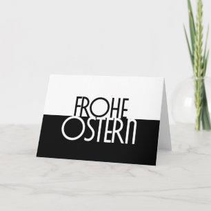 Elegante vrolijke Pasen voor je dierbaren! Kaart