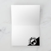 Elegante vrolijke Pasen voor je dierbaren! Kaart (Binnen)