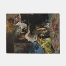 Elegante vrouw die piano speelt (Giovanni Boldini)