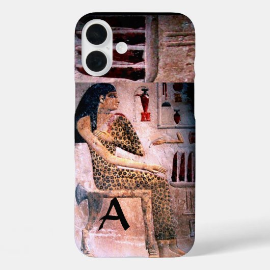ELEGANTE VROUW, MODE EN ZWARE ZWARE ZWARE EGYPTE Case-Mate iPhone CASE (Achterkant)