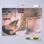 ELEGANTE VROUW, MODE EN ZWARE ZWARE ZWARE EGYPTE TISSUEPAPIER (Craft)