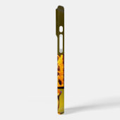 ELEGANTE VROUW SCHOONHEID JUIWEL /DAME, BLAUWE STR Case-Mate iPhone CASE (Achterkant / Links)