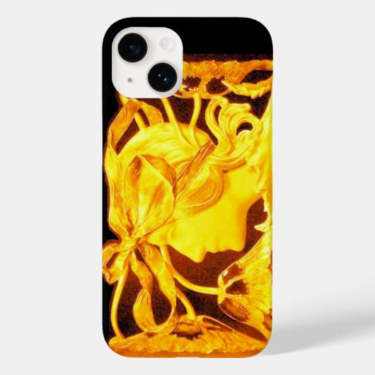 ELEGANTE VROUW SCHOONHEID SIERADEN /DAME, BLAUWE S Case-Mate iPhone CASE (Achterkant)