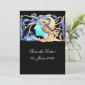 ELEGANTE VROUW SCHOONHEID SIERADEN /DAME, BLAUWE S KAART (Staand voorkant)