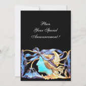 ELEGANTE VROUW SCHOONHEID SIERADEN /DAME, BLAUWE S KAART (Achterkant)