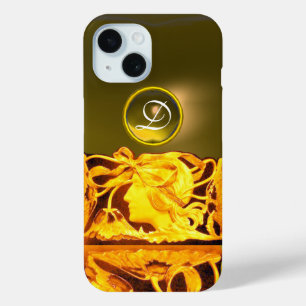 ELEGANTE VROUW SCHOONHEID SJIEKEL /DAME, BLAUWE ST iPhone 15 CASE