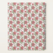Elegante vrouwelijke  chique stijlvolle Rozen Planner (Achterkant)