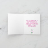 Elegante vrouwen Golf Party Winkelwagen 21e verjaa Kaart (Binnen)