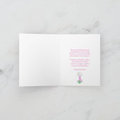 Elegante Vrouwen Golf Party Winkelwagen 56ste Verj Kaart (Binnen)