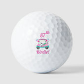 Elegante Vrouwen Golf Party Winkelwagen 87e Verjaa Golfballen (Voorkant)