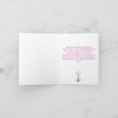 Elegante Vrouwen Golf Party Winkelwagen Moederdag Kaart (Binnen)