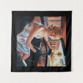 Elegante vrouwen in klassieke auto's wandkleed (Voorkant (horizontaal))