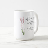 Elegante Vrouwen Pastel Wildflower Retirement Part Koffiemok (Voorkant rechts)