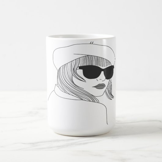 Elegante vrouwen Vector Mok (Center)