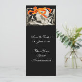 ELEGANTE VROUWEN / VROUWEN MET RODE BOMEN EN STROM KAART (Staand voorkant)