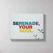 Elegante Wall Art Decor Canvas Print