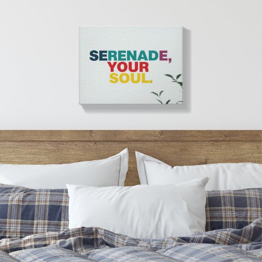 Elegante Wall Art Decor Canvas Print (Insitu (Slaapkamer))