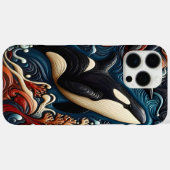 Elegante walvissen: de schoonheid van de oceaan Case-Mate iPhone case (Achterkant (horizontaal))