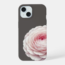 Elegante warme houtskoolroze bloem