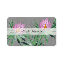 Elegante Watercolor Lotusbloem Professioneel