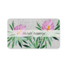 Elegante Watercolor Lotusbloem Professioneel