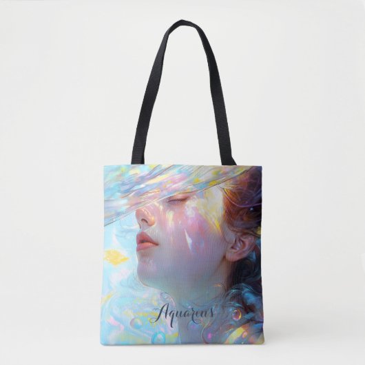 Elegante Waterman Hemelse Canvas tas (Voorkant)