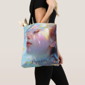 Elegante Waterman Hemelse Canvas tas (Dichtbij)