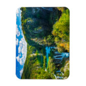 Elegante waterval landschap, Kroatië Magneet (Verticaal)