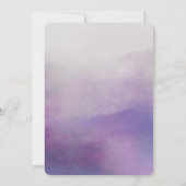 Elegante Waterverf Bachelorette Feestuitnodiging Kaart (Achterkant)