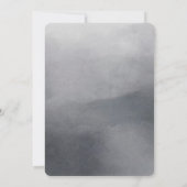 Elegante Waterverf Bachelorette Feestuitnodiging Kaart (Achterkant)