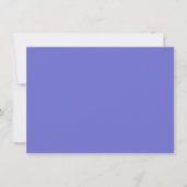 Elegante Waterverf Blauwe Iris Bloem Marmer Save The Date (Achterkant)