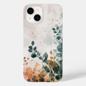 Elegante waterverf bloem botanisch Case-Mate iPhone case (Achterkant)