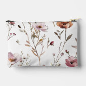 Elegante waterverf bloem etui (Achterkant)