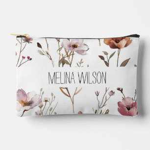 Elegante waterverf bloem etui