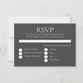 Elegante Waterverf Bloemachtige Trouwdag Kaart (Voorkant)