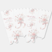 Elegante Waterverf Bloemboeket Baby shower Favo Bedankdoosjes (Ongevouwen)