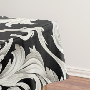 Elegante waterverf bloemen decoratief patroontabbl tafelkleed